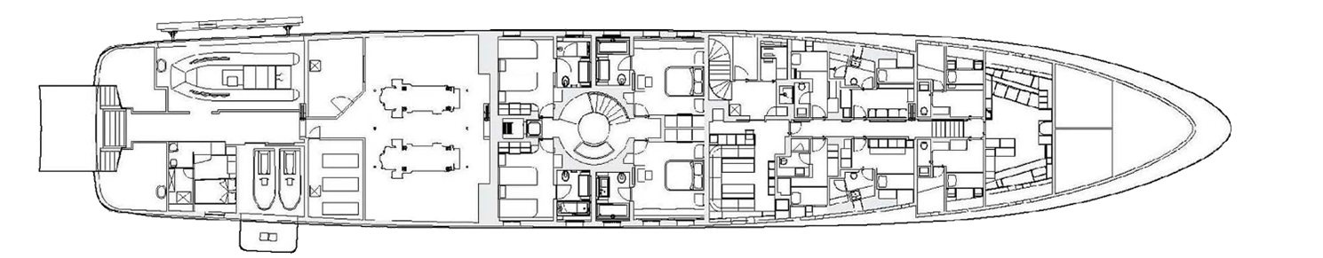 Lower Deck plan